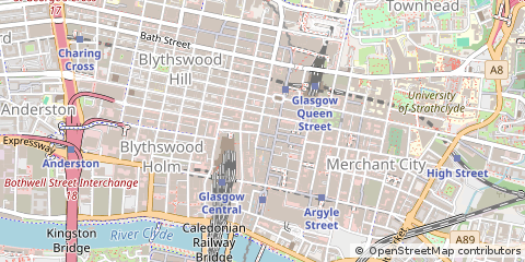 Map of Glasgow