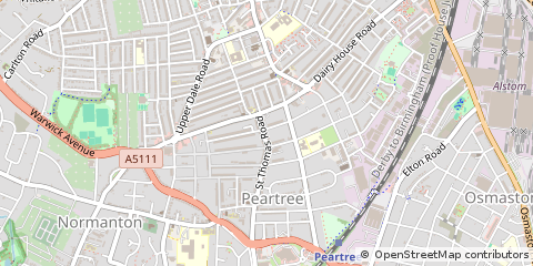 Map of Derby