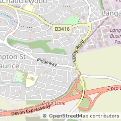 Map of Plymouth, Devon