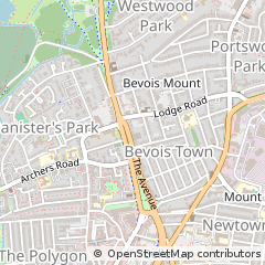 Map of Southampton