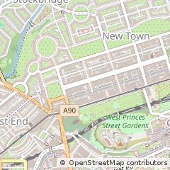 Map of Edinburgh