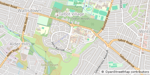 Map of Poole