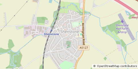 Map of Lichfield