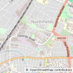 Map of Leicester