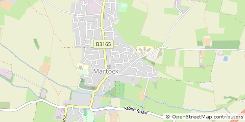 Map of Martock