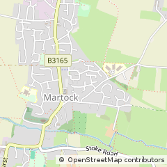 Map of Martock