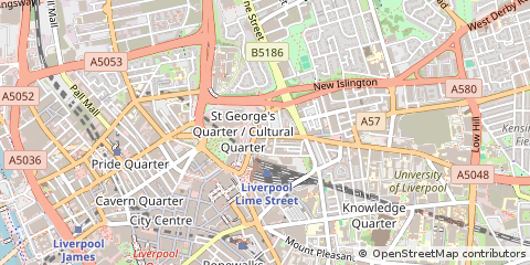 Map of Liverpool