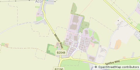 Map of Ramsgate, Kent