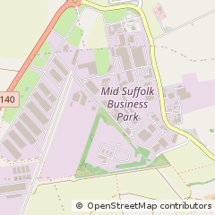 Map of EYE, Suffolk