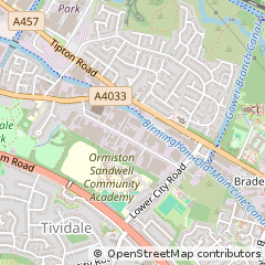 Map of Oldbury