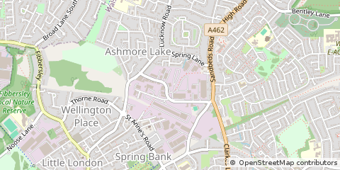 Map of Willenhall, West Midlands