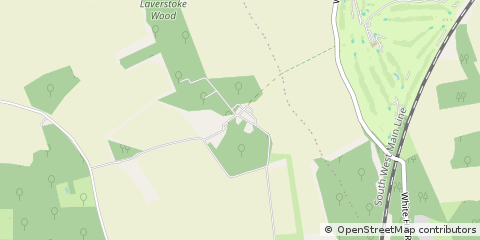 Map of Winchester, Hampshire