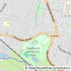 Map of Sandhurst