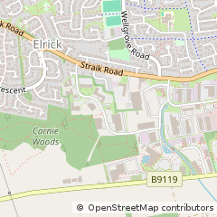 Map of Westhill, Aberdeenshire