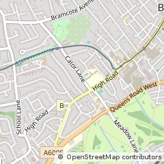 Map of Nottingham, Nottinghamshire