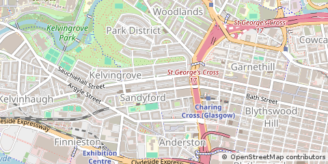 Map of Glasgow