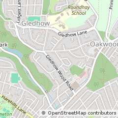 Map of Leeds