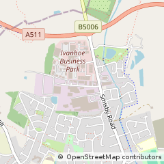 Map of Ashby-DE-LA-Zouch