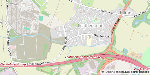 Map of Wolverhampton, West Midlands