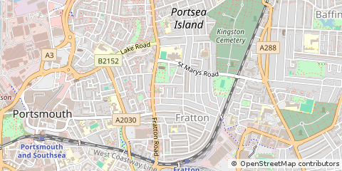 Map of Portsmouth