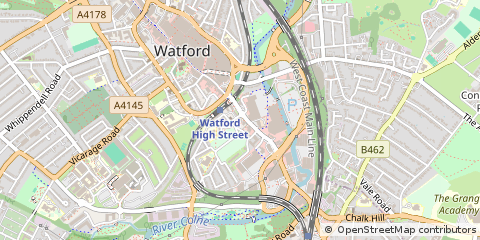Map of Watford