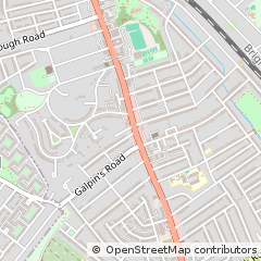 Map of Thornton Heath, Surrey
