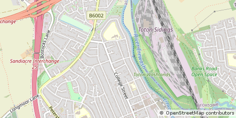Map of Nottingham