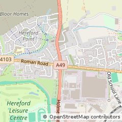 Map of Hereford