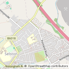 Map of Nottingham