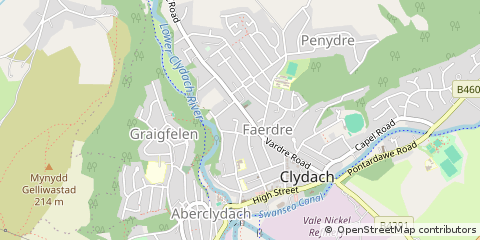 Map of Swansea
