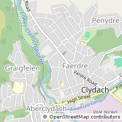 Map of Swansea