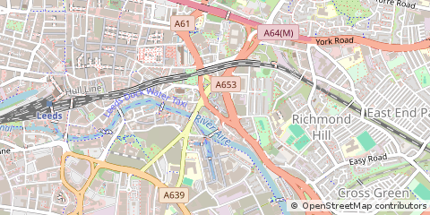 Map of Leeds