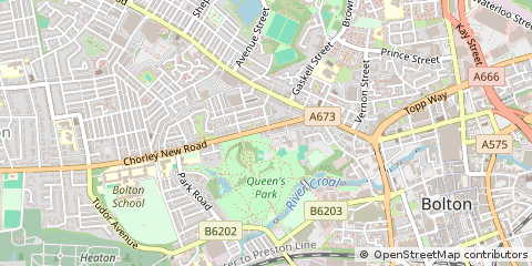 Map of Bolton
