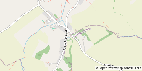 Map of Hitchin, Hertfordshire
