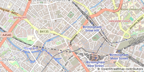 Map of Birmingham