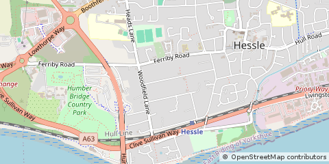 Map of Hessle, East Yorkshire