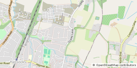 Map of Hassocks