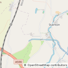 Map of Kendal, Cumbria