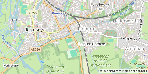Map of Hampshire