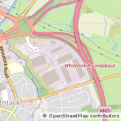 Map of Blackburn, Lancashire