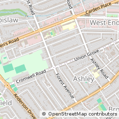Map of Aberdeen