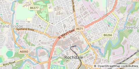 Map of Lancashire