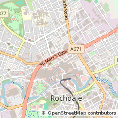 Map of Lancashire