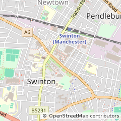 Map of Manchester