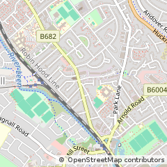 Map of Nottingham