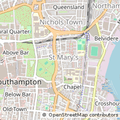 Map of Southampton