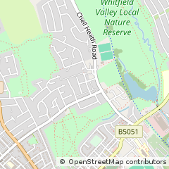 Map of Stoke on Trent, Staffordshire