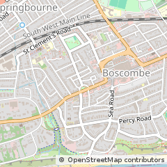 Map of Bournemouth