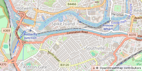 Map of Bristol