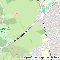 Map of Romford, Essex